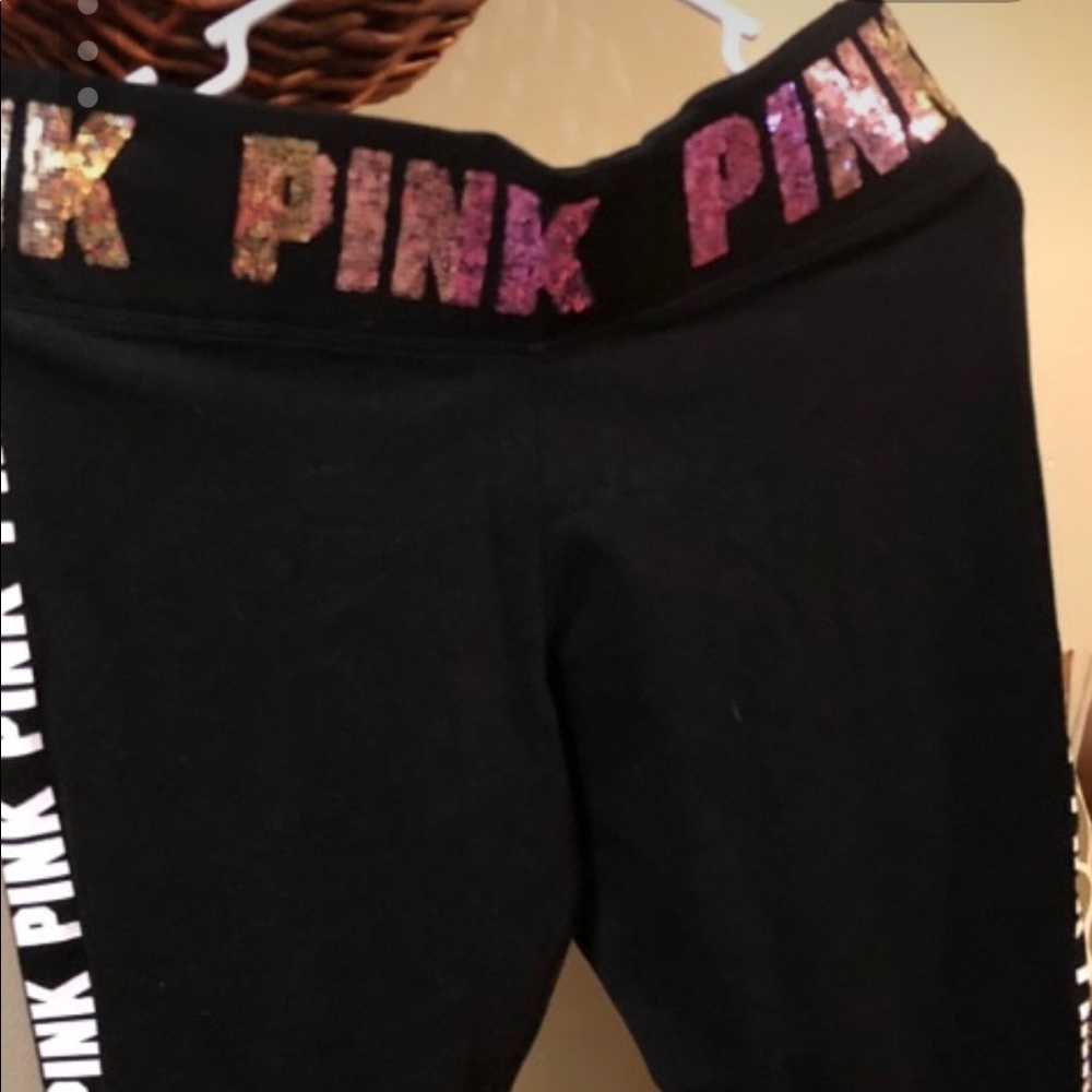 Vs pink bling pants